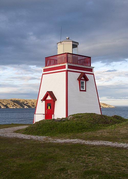 Lighthouse at Fishing Point,  in St. Anthony